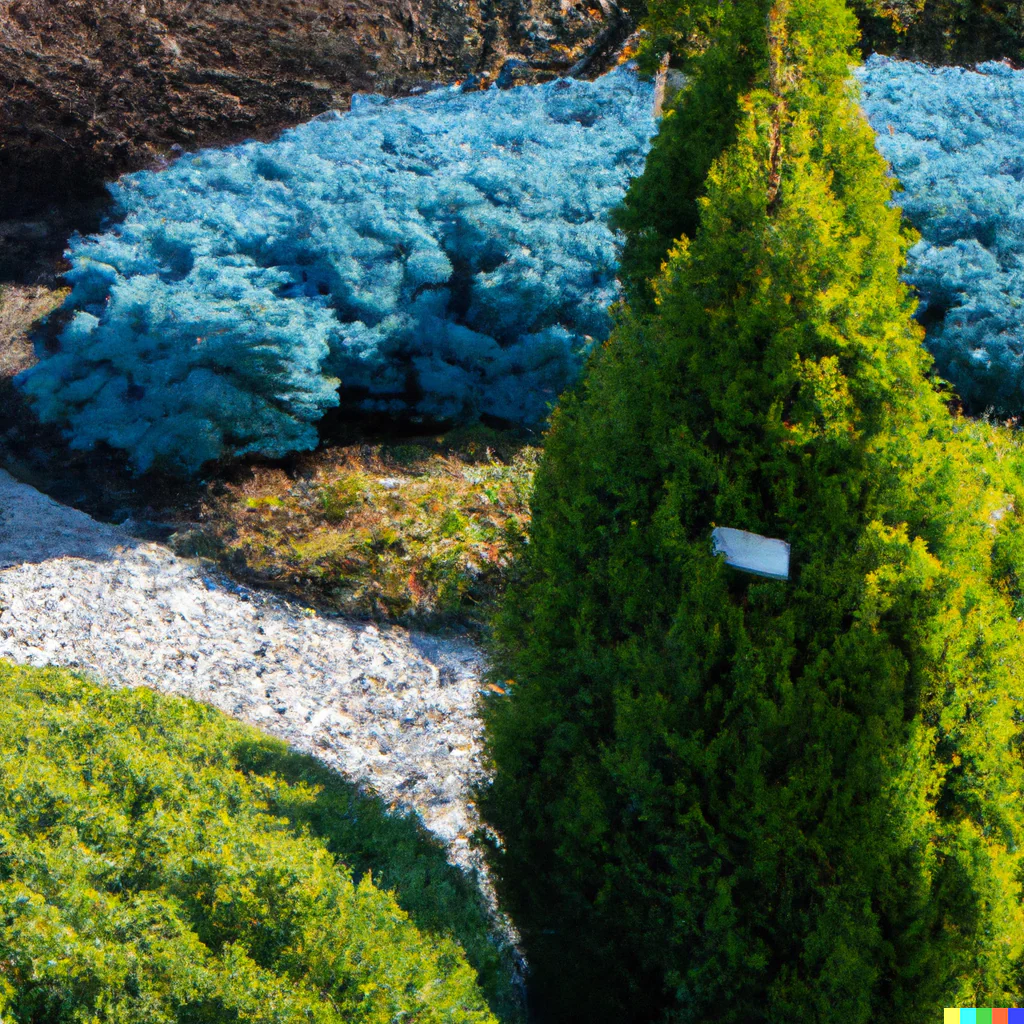 Yellow Ribbon Arborvitae, Thuja occidentalis - Image 4